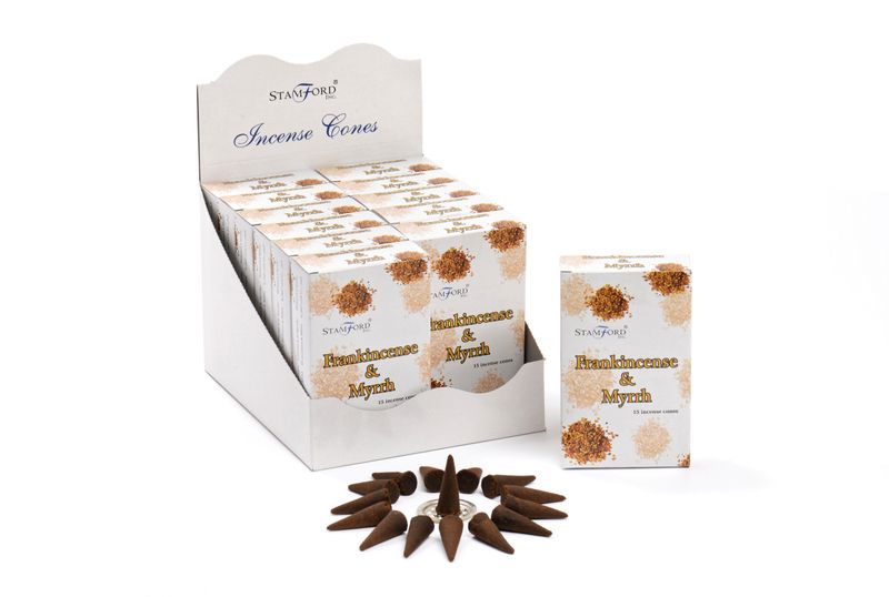Stamford Premium Wierook Kegels - Frankincense