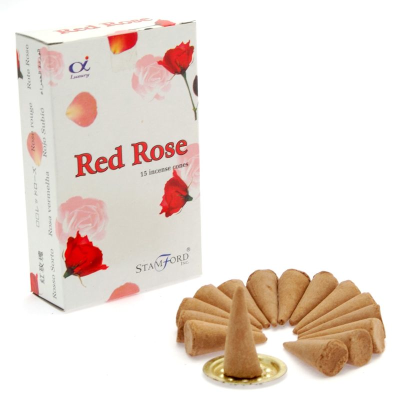 Stamford Premium Wierook Kegels - Rode Roos