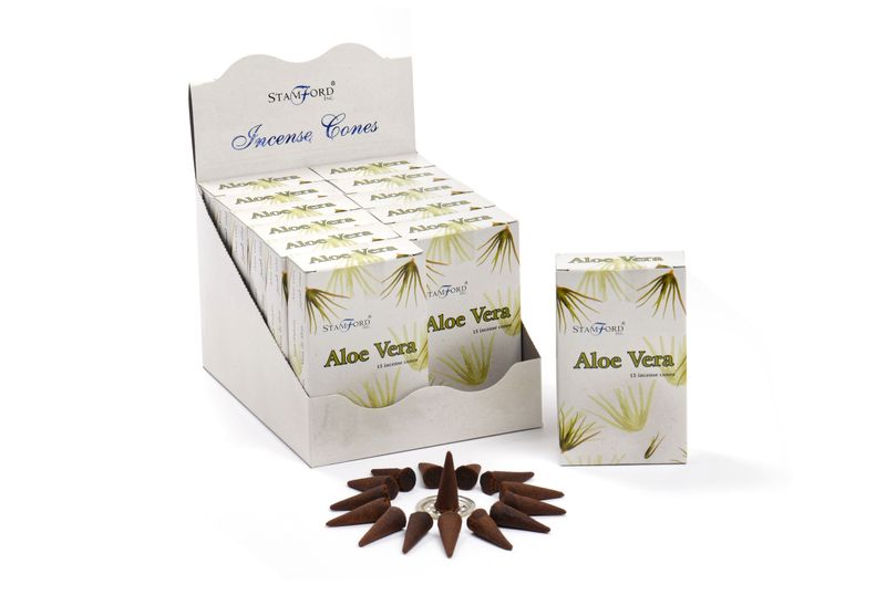 Stamford Premium Wierook Kegels - Aloe Vera