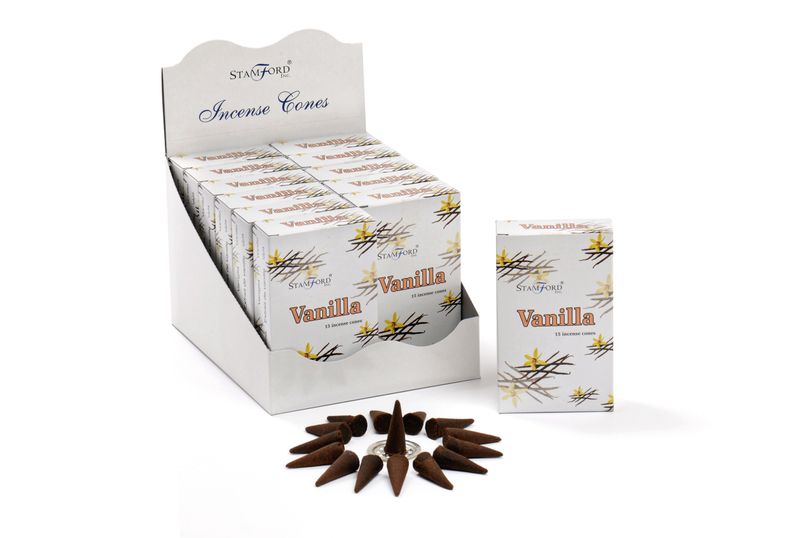 Stamford Premium Wierook Kegels - Vanille