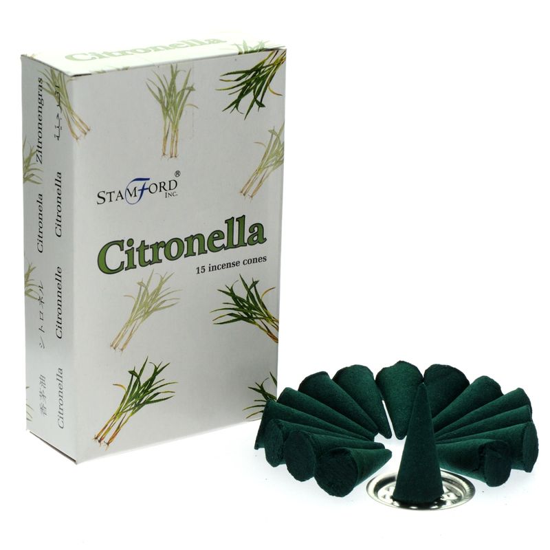Stamford Premium Wierook Kegels - Citronella