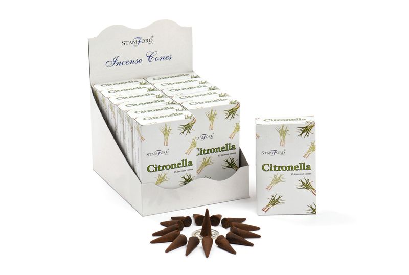 Stamford Premium Wierook Kegels - Citronella