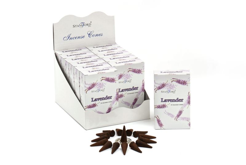 Stamford Premium Wierook Kegels -Lavendel