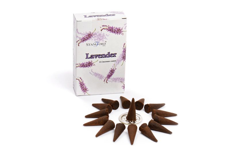 Stamford Premium Wierook Kegels -Lavendel