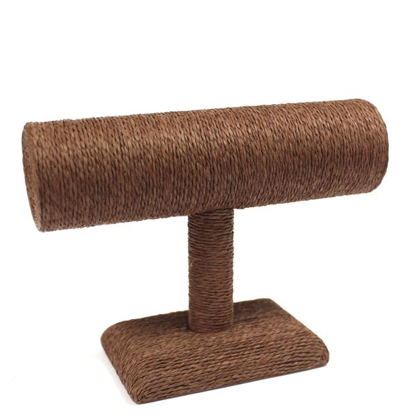 Kleine Bangle "T" Stand - Chocolade