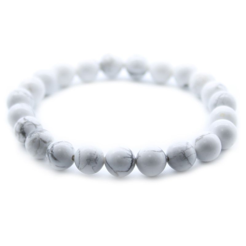 Power Armband - Witte Jaspis