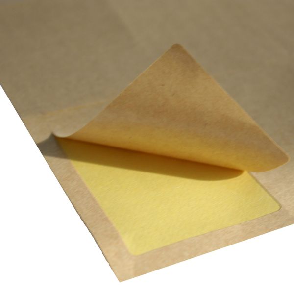 Brown Kraft - 18UP Round Corner A4 Laser Label 63.5x46.6mm