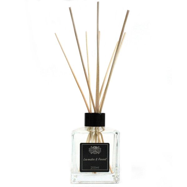 Pure Essentiële Oliën Reed Diffusers - Lavendel & Venkel - 200ml