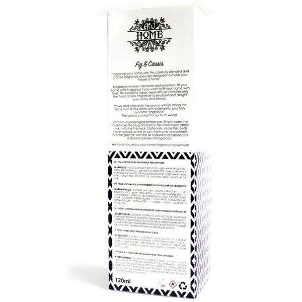 Aromatische Riet Diffuser Luchtverfrisser - 120ml - Vijg & Cassis
