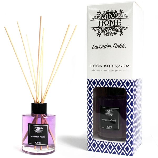 Aromatische Riet Diffuser Luchtverfrisser - 120ml - Lavendel