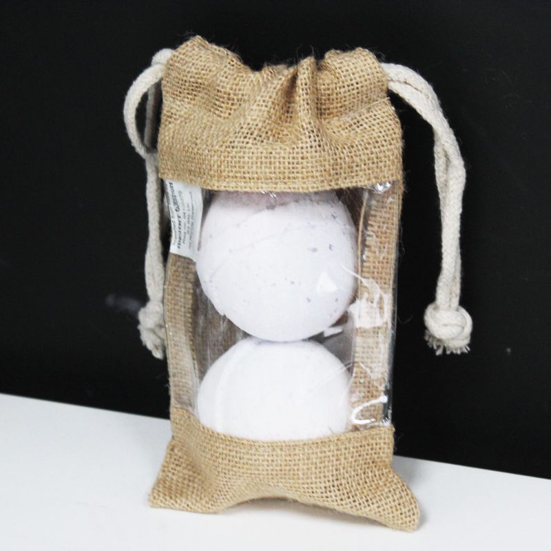 Jute Zakje met Kijkvenster - Medium - 20 x 12cm