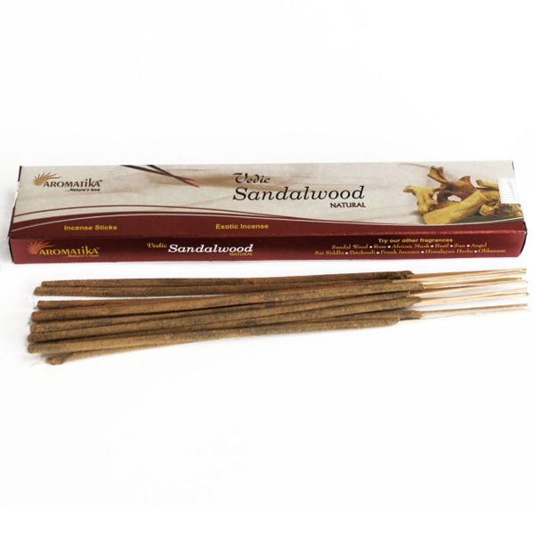 Vedic -Wierook Stokjes - Sandelhout