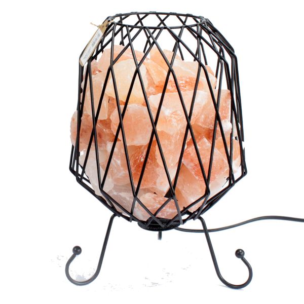 Mesh Industrial Iron Lamp, Cable and Bulb