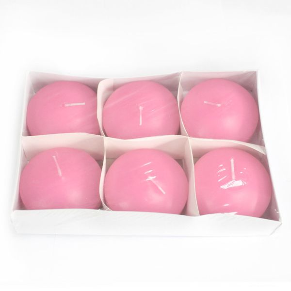 Drijf Kaarsen - Groot - Roze