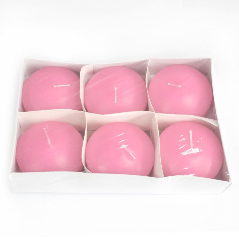 Drijf Kaarsen - Groot - Roze