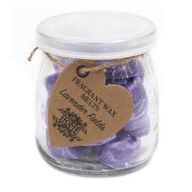 Sojawas Melts in Glazen Pot - Lavendel Velden