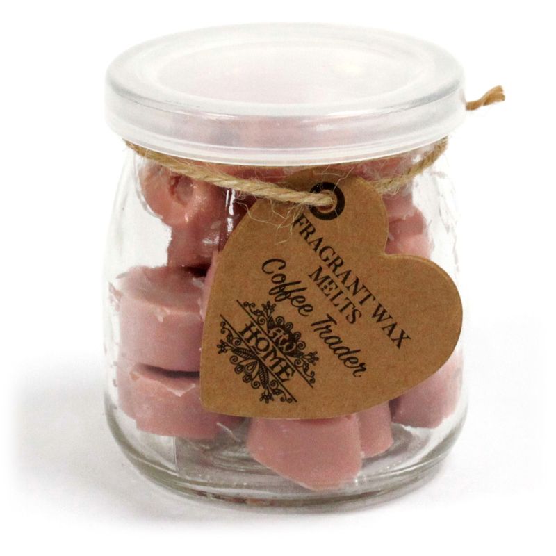 Sojawas Melts in Glazen Pot - Koffie