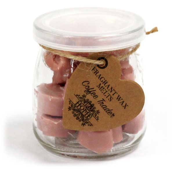 Sojawas Melts in Glazen Pot - Koffie