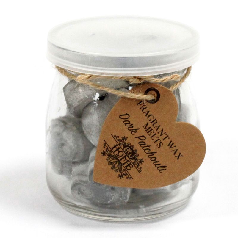 Sojawas Melts in Glazen Pot - Donker Patchouli
