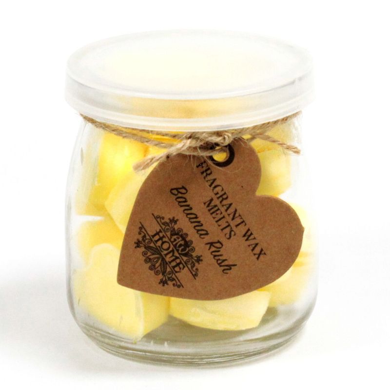 Sojawas Melts in Glazen Pot - Banaan