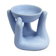 Open Handen Olie Brander - Blauw