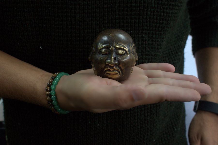 Fengshui - Boeddha Vier Gezichten - 6cm