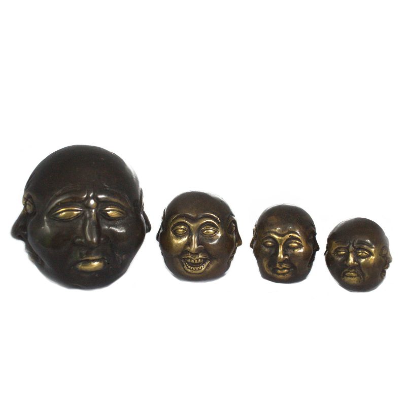 Fengshui - Boeddha Vier Gezichten - 4.5cm