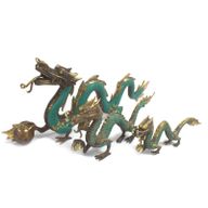 Fengshui - Draak met Bol - Klein - 20cm