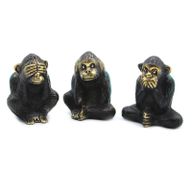 Aapjes - See No, Hear No, Speak No Evil - Set van 3