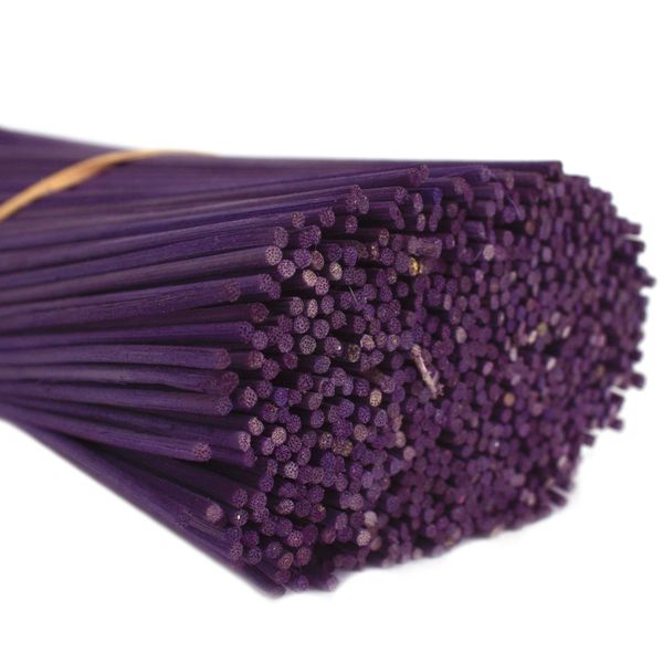 Riet Stengels - Reed Diffusers - Paars - 25cm x 3mm - 500gram