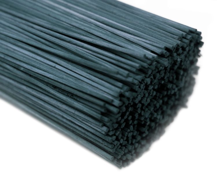 Groene Diffuserstokjes – 25 cm x 3 mm – 500 g