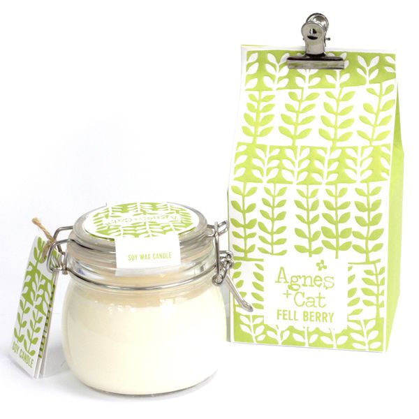 Sojawas Kaars in Kilner Jar - 400g - Fell Berry
