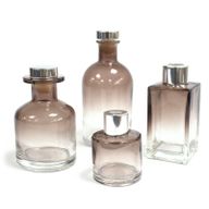 100 ml Vierkante Lange Reed Diffuser Fles - Houtskool