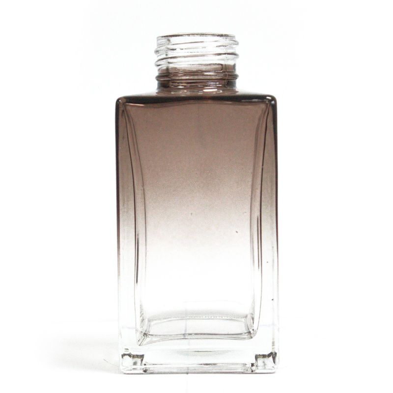 100 ml Vierkante Lange Reed Diffuser Fles - Houtskool