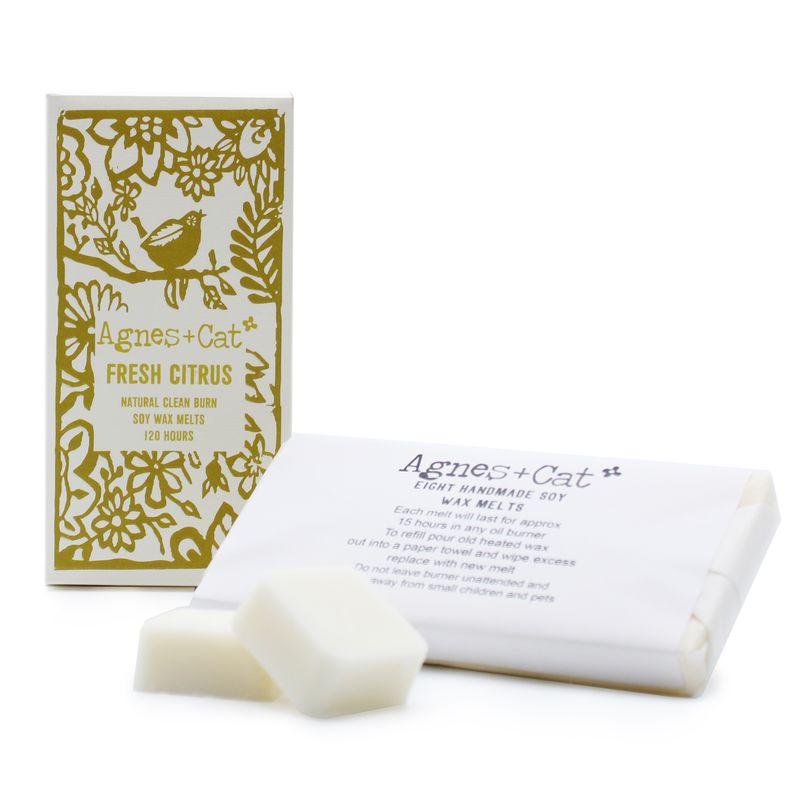 Doos met 8 Waxmelts- Citrus