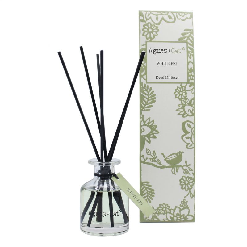 140ml Riet Verspreider - Wit Fig