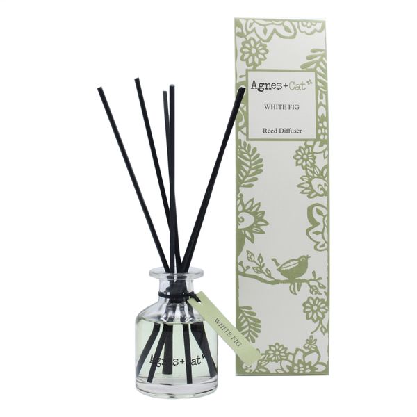 140ml Riet Verspreider - Wit Fig