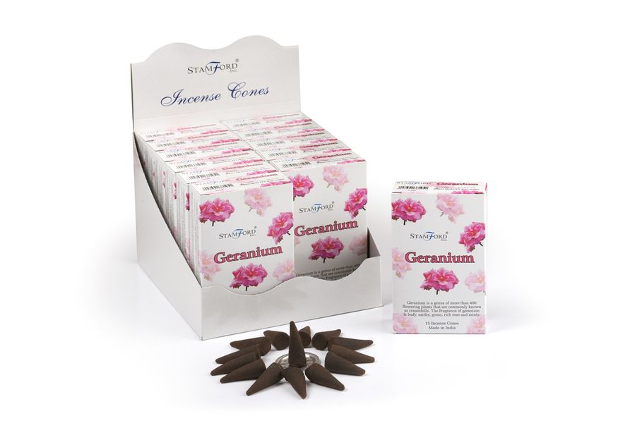 Stamford Premium Wierook Kegels - Geranium