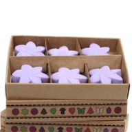 Doos met 6 Sojawas Melts - Lavendelveld