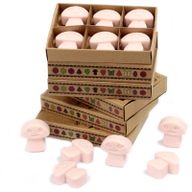 Doos met 6 Sojawas Melts - Donker Sandelhout