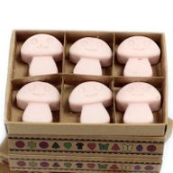 Doos met 6 Sojawas Melts - Donker Sandelhout