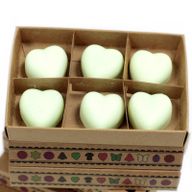 Doos met 6 Sojawas Melts - Munt en Menthol