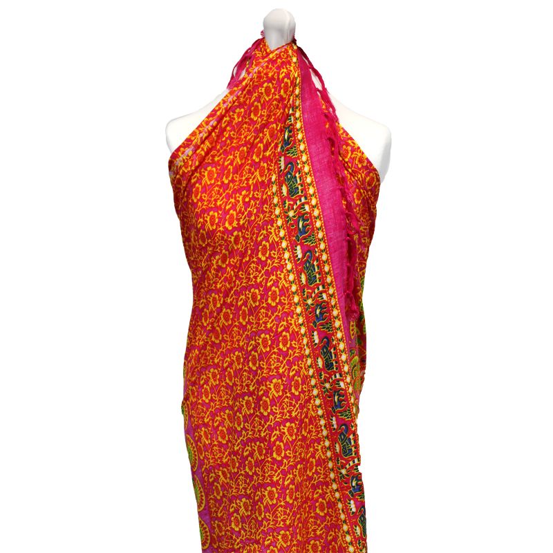 Mandala Sarongs - Robijnrood