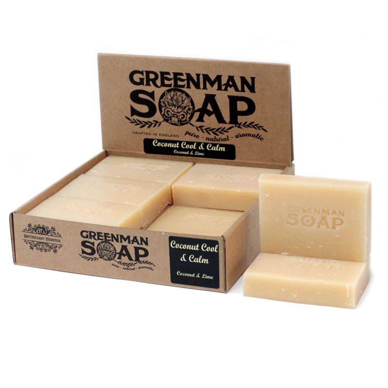 Greenman Zeep Bar 100gr - Kokosnoot Koel & Kalm