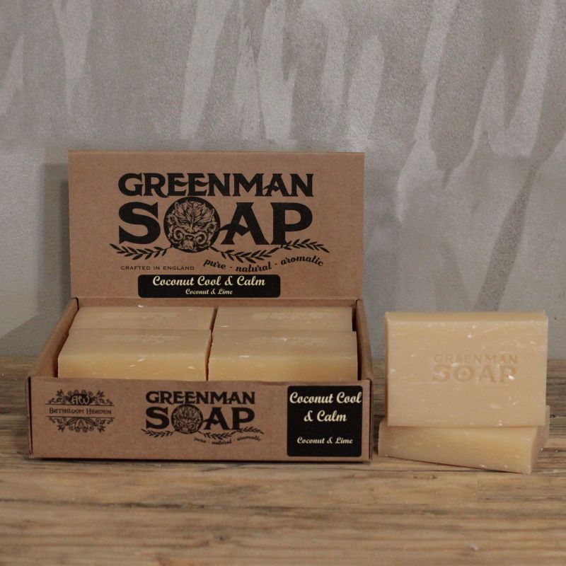 Greenman Zeep Bar 100gr - Kokosnoot Koel & Kalm
