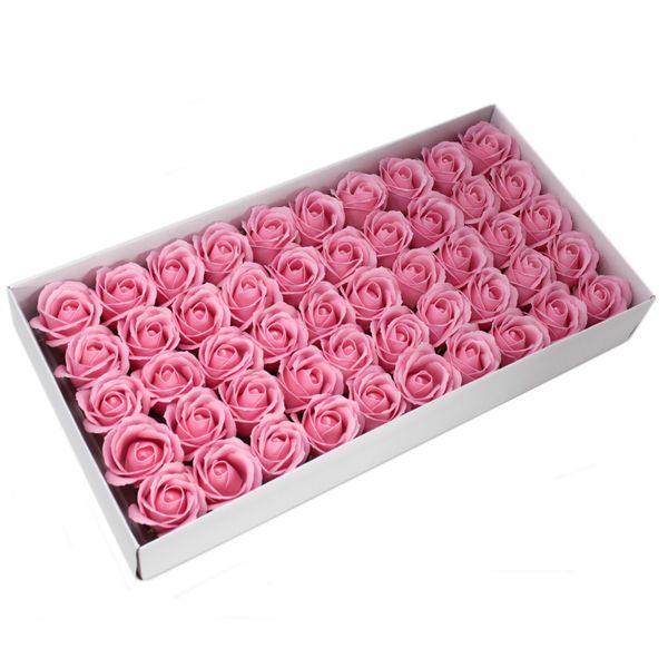 Ambachtelijke Zeep Bloem - Medium Roos - Licht Roze