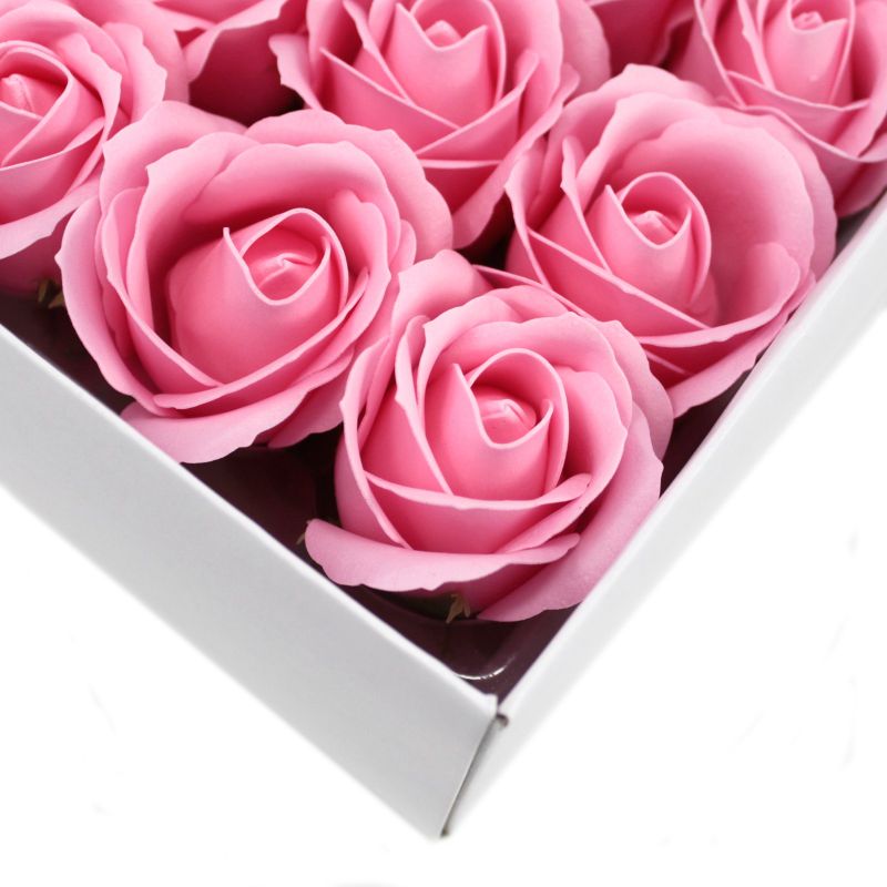 Ambachtelijke Zeep Bloem - Medium Roos - Licht Roze
