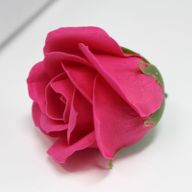 Ambachtelijke Zeep Bloem - Medium Roos  - Licht Rood