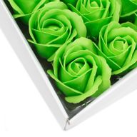 Ambachtelijke Zeep Bloem - Medium Roos - Groen