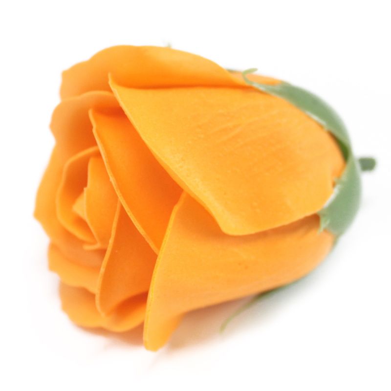 Ambachtelijke Zeep Bloem - Medium Roos - Oranje